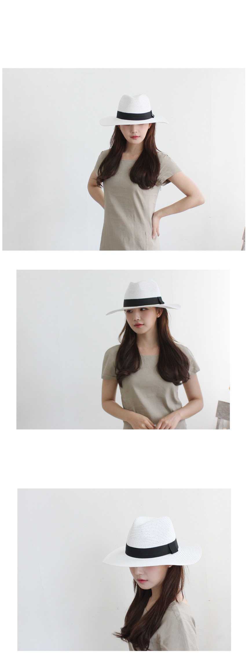 New Women's Hat Panama Hat Man Woman Summer Hat